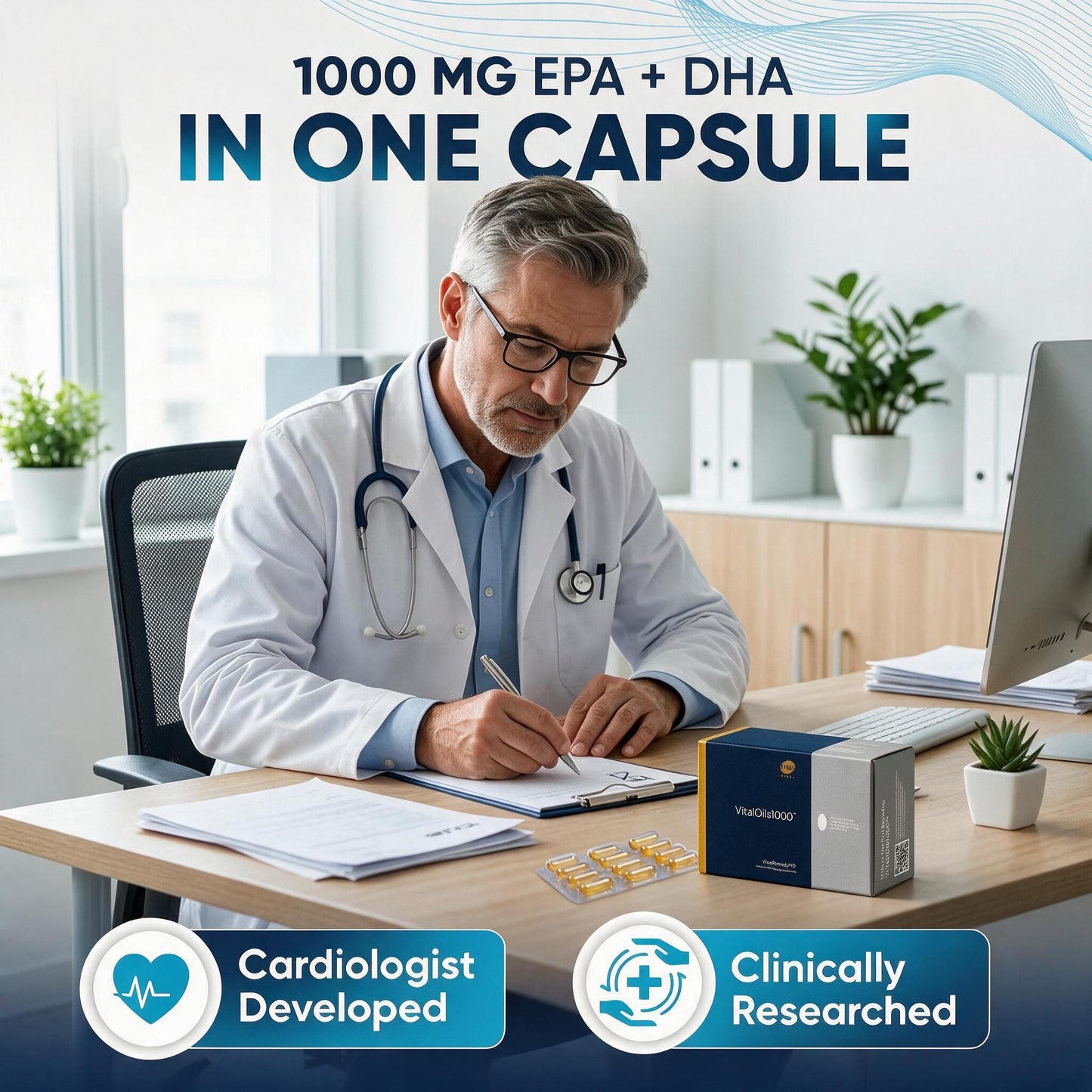 VITALOILS1000® PREMIUM OMEGA-3 for Personal Tariners
