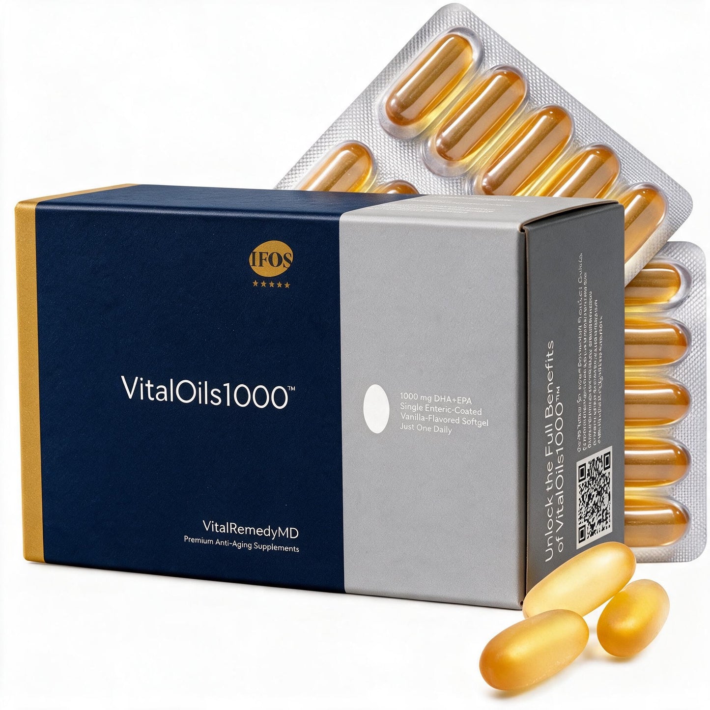 VITALOILS1000® PREMIUM OMEGA-3 for Personal Tariners